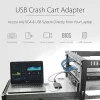 Adaptador USB Crash Cart StarTech.com com transferência de ficheiros e captura de vídeo