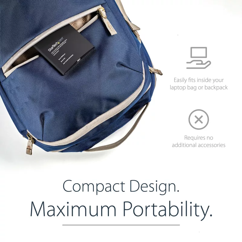 Adaptador USB Crash Cart StarTech.com com transferência de ficheiros e captura de vídeo