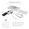 Adaptador USB Crash Cart StarTech.com com transferência de ficheiros e captura de vídeo