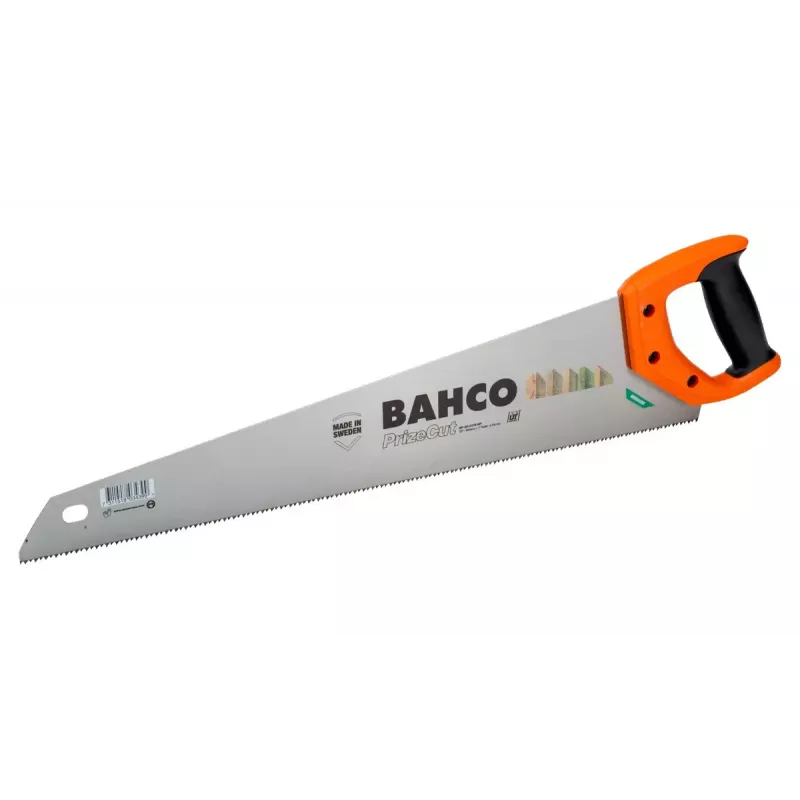 Serra de costas Bahco NP-22-U7/8-HP 55 cm preto vermelho aço inoxidável
