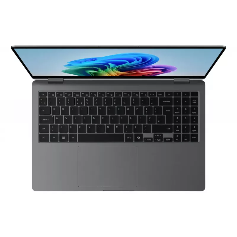 Samsung Galaxy Book5 360 NP754QHA-KA4DE portátil 2 em 1, Intel Core Ultra 7 258V, 15,6 polegadas FHD AMOLED tátil, 32 GB, 512 GB SSD, Wi-Fi 7, Windows 11 Pro, cinzento