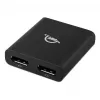 Adaptador OWC Thunderbolt Dual DisplayPort adaptador gráfico USB 7680 x 4320 píxeis preto