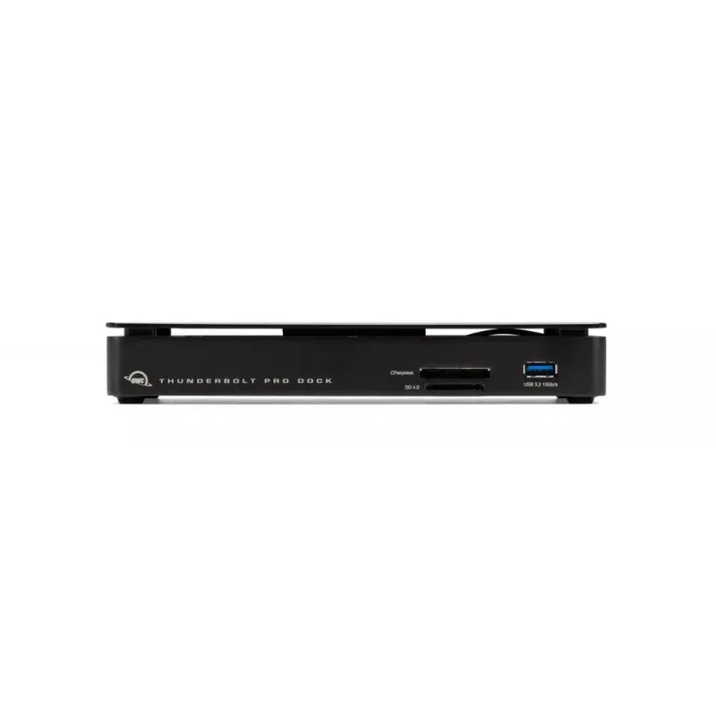 OWC Thunderbolt Pro Dock com fios Thunderbolt 3 preto 85W alimentação 40 Gbit/s
