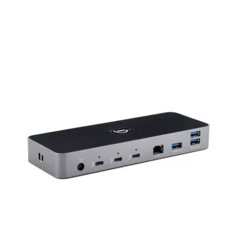 OWC Thunderbolt 4 Dock com fios preto cinzento 3,5 mm Ethernet 1000 Mbit/s