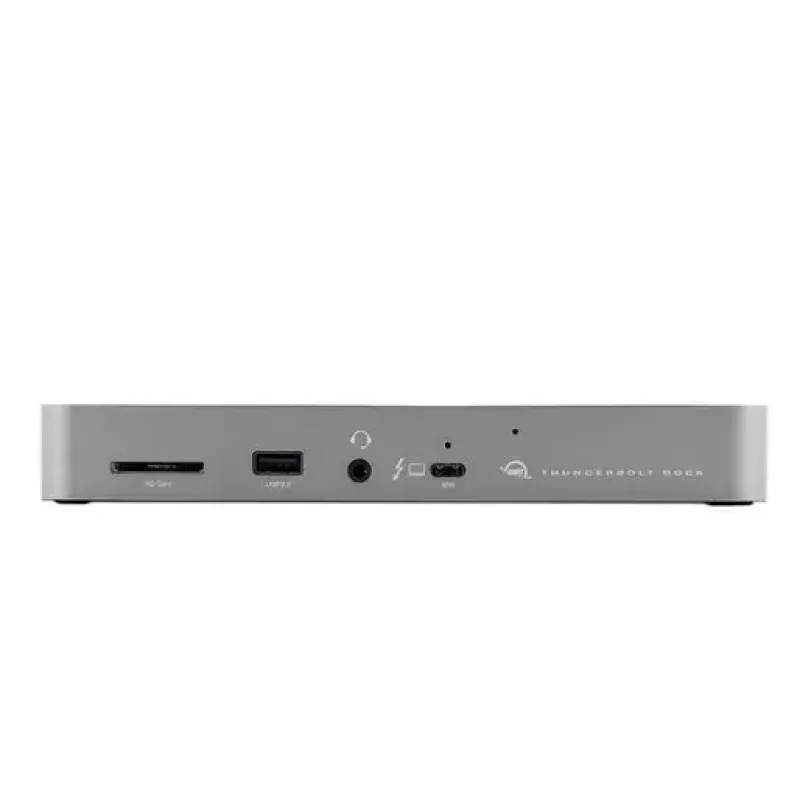 OWC Thunderbolt 4 Dock com fios preto cinzento 3,5 mm Ethernet 1000 Mbit/s