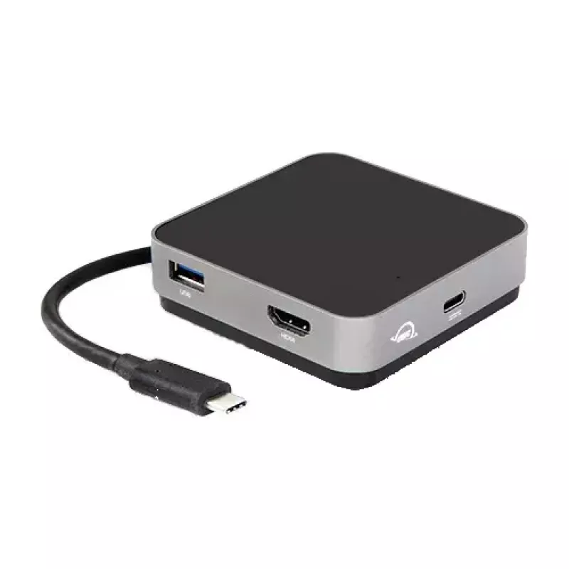 USB-C Travel Dock OWC OWC USB-C Travel Dock com fios USB 3.2 Gen 1