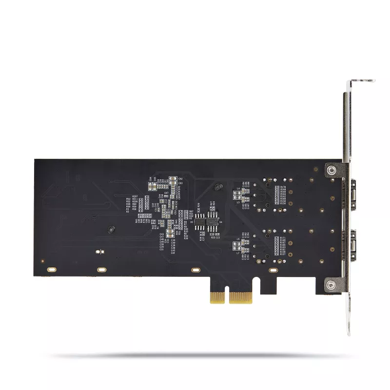 Placa de rede StarTech.com 2 portas GbE SFP, PCIe 2.0 x1, controlador Intel I350-AM2 2x 1GbE, 1000BASE cobre/fibra, NIC Gigabit Ethernet de porta dupla, backplanes desktop/servidor - compatível com Windows e Linux