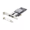 Placa de rede StarTech.com 2 portas GbE SFP, PCIe 2.0 x1, controlador Intel I350-AM2 2x 1GbE, 1000BASE cobre/fibra, NIC Gigabit Ethernet de porta dupla, backplanes desktop/servidor - compatível com Windows e Linux