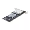 Placa de rede StarTech.com 4 portas GbE SFP, PCIe 2.0 x2 (compatível com x4, x8, x16), controlador Intel I350-AM4 4x 1GbE, 1000BASE cobre/fibra, NIC Gigabit Ethernet de quatro portas desktop/servidor - Windows e Linux