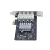 Placa de rede StarTech.com 4 portas GbE SFP, PCIe 2.0 x2 (compatível com x4, x8, x16), controlador Intel I350-AM4 4x 1GbE, 1000BASE cobre/fibra, NIC Gigabit Ethernet de quatro portas desktop/servidor - Windows e Linux