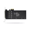 Placa de rede StarTech.com 4 portas GbE SFP, PCIe 2.0 x2 (compatível com x4, x8, x16), controlador Intel I350-AM4 4x 1GbE, 1000BASE cobre/fibra, NIC Gigabit Ethernet de quatro portas desktop/servidor - Windows e Linux