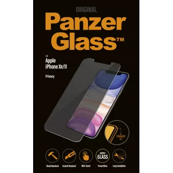 PanzerGlass ® Protetor de ecrã de privacidade iPhone 11 | XR | Standard Fit