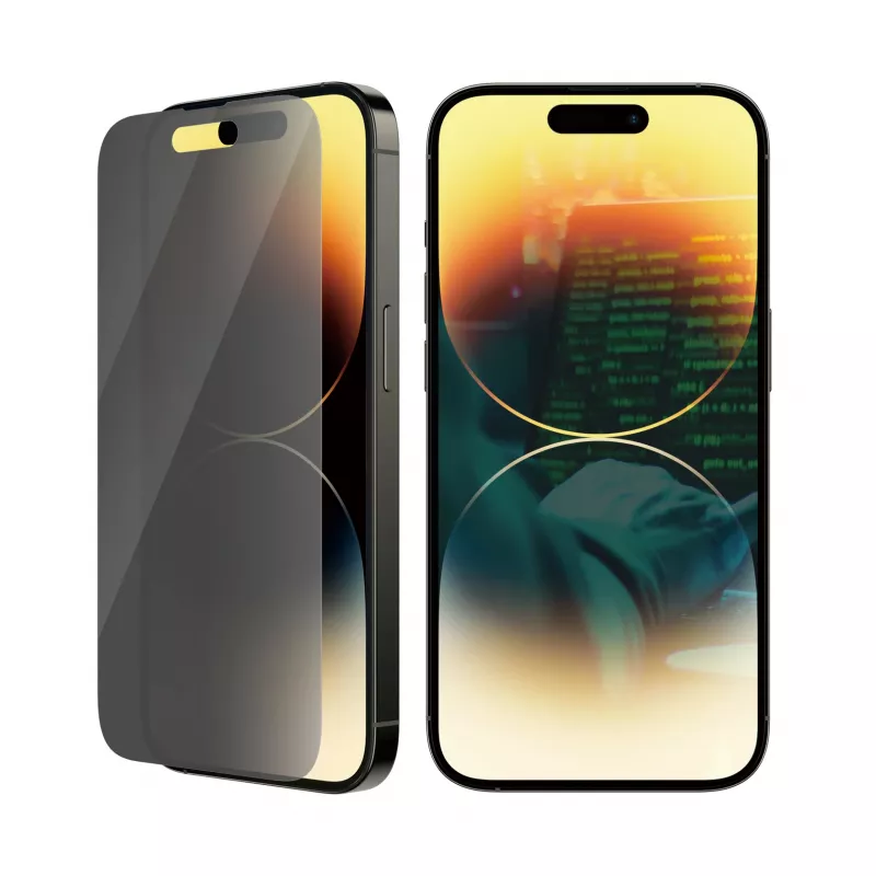 Protetor de ecrã de privacidade PanzerGlass Apple iPhone 14 Pro resistente a riscos e choques
