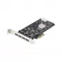 StarTech.com Placa PCIe USB de 4 portas, USB 3.2 5 Gbit/s, placa de expansão PCI Express com 4 controladores USB independentes, 4 portas USB-A, Windows/macOS/Linux