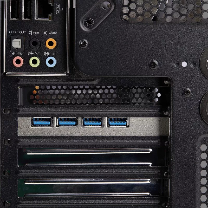 StarTech.com Placa PCIe USB de 4 portas, USB 3.2 5 Gbit/s, placa de expansão PCI Express com 4 controladores USB independentes, 4 portas USB-A, Windows/macOS/Linux