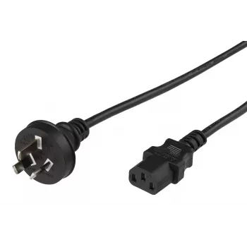 Cabo de alimentação Microconnect PE010418AUSTRALIA preto 1,8 m conector fêmea C13