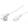 Microconnect PE010450W cabo de alimentação branco 5 m conector fêmea C13