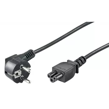 Microconnect PE0108100 cabo de alimentação preto 10 m CEE7/7 conector fêmea C5