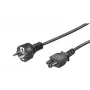 Microconnect PE010818S cabo de alimentação preto 1,8 m CEE7/7 conector fêmea C5