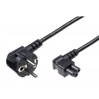Microconnect PE010850A cabo de alimentação preto 5 m conector fêmea C5