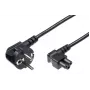 Microconnect PE010850A cabo de alimentação preto 5 m conector fêmea C5