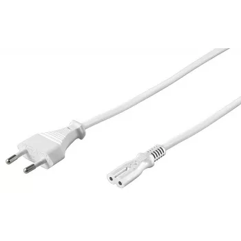 Microconnect PE030705W cabo de alimentação branco 0,5 m ficha de rede tipo C conector fêmea C7