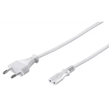 Microconnect PE030710W cabo de alimentação branco 1 m ficha de rede tipo C conector fêmea C7