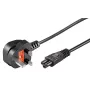 Microconnect PE090810 cabo de alimentação preto 1 m conector fêmea C5