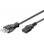 Microconnect PE100430 cabo de alimentação preto 3 m conector fêmea C13