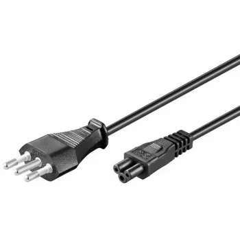 Microconnect PE100830 cabo de alimentação preto 3 m conector fêmea C5
