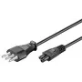 Microconnect PE100830 cabo de alimentação preto 3 m conector fêmea C5