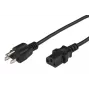 Microconnect PE110418 cabo de alimentação preto 1,8 m ficha de alimentação tipo B conector fêmea C13