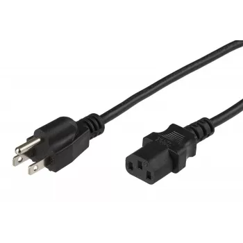 Microconnect PE110440SJT-IT cabo de alimentação preto 4 m NEMA 5-15P conector fêmea C13