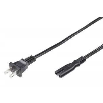 Microconnect PE110718 cabo de alimentação preto 1,8 m ficha de alimentação tipo A conector fêmea C7