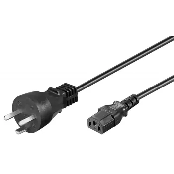 Microconnect PE120450 cabo de alimentação preto 5 m conector fêmea C13