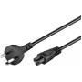 Microconnect PE120818 cabo de alimentação preto 1,8 m conector fêmea C5