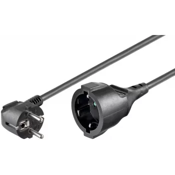 Microconnect PE141000 cabo de alimentação preto 10 m