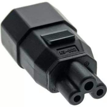 Adaptador de cabo Microconnect PEA0408 C14 C5 preto