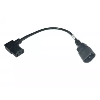 Cabo de alimentação Microconnect PEA1416 preto 0,3 m conector fêmea C13 conector fêmea C14