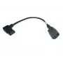 Cabo de alimentação Microconnect PEA1416 preto 0,3 m conector fêmea C13 conector fêmea C14