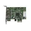 StarTech.com placa adaptadora FireWire PCI Express 1394 de 3 portas 2b 1a Low Profile