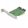 StarTech.com placa adaptadora M.2 SSD (NGFF) de 3 portas – 1 x PCIe (NVMe) M.2, 2 x SATA III M.2 – PCIe 3.0