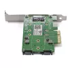 StarTech.com placa adaptadora M.2 SSD (NGFF) de 3 portas – 1 x PCIe (NVMe) M.2, 2 x SATA III M.2 – PCIe 3.0