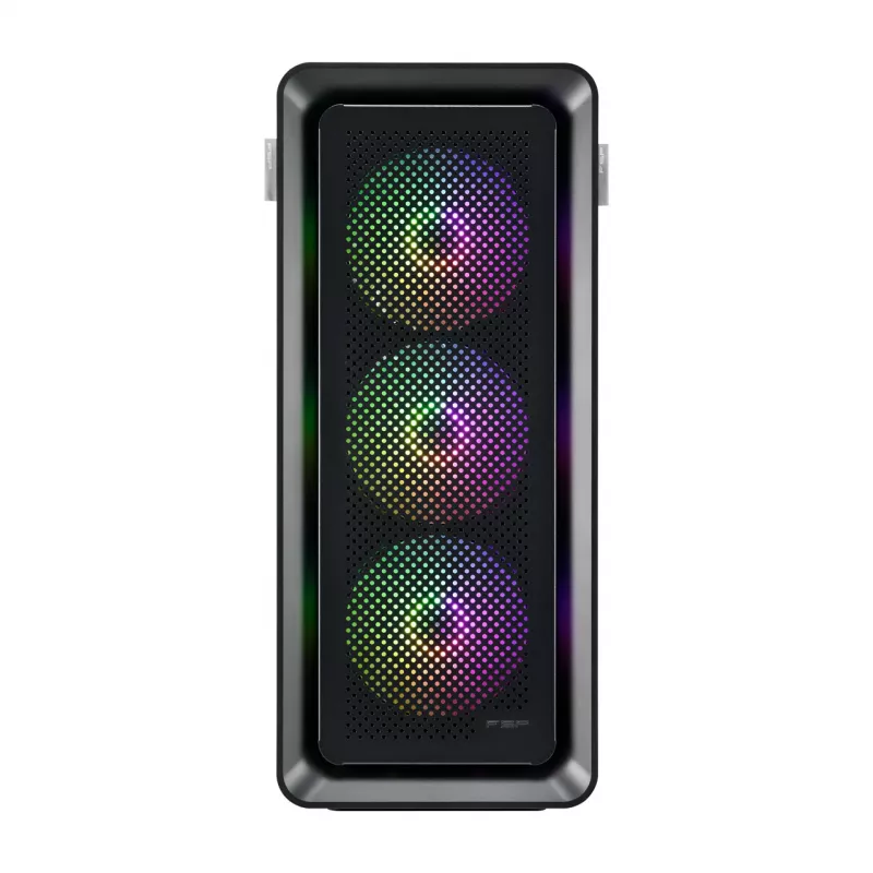FSP CUT593P caixa Full Tower mITX, mATX, ATX preto ARGB