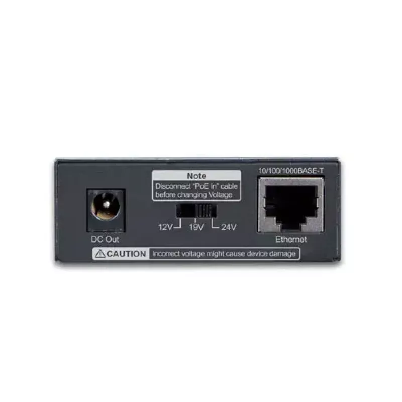 Splitter de rede PLANET POE-172S preto