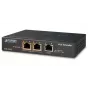 Emissor e recetor de rede PLANET POE-E202