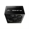 Fonte de alimentação FSP HEXA 85+ PRO 350W ATX ATX2.5 preto, 350 W, 100 - 240 V, 50 - 60 Hz, 5 - 2 A, ativa, 85 W