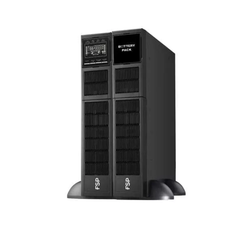 Fonte de alimentação ininterrupta (UPS) FSP Clippers RT 2K de dupla conversão (online) 2 kVA 2000 W