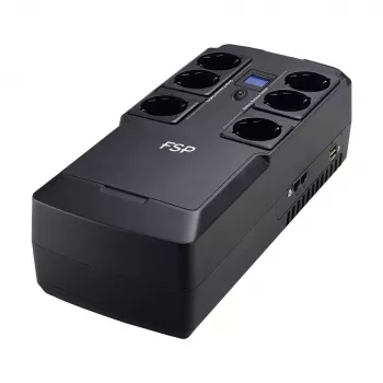 Fonte de alimentação ininterrupta (UPS) FSP NanoFit 600 standby (offline) 0,6 kVA 360 W 6 saídas AC