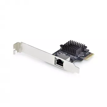 Placa de rede PCIe StarTech.com 1 porta 5G Gigabit, placa LAN PCI Express 5G/2,5G/1G/100M/10M, Realtek RTL8126, Windows e Linux, compatível com TAA